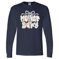 Mother Baby Nurse Long Sleeve t-shirts and Crewnecks (Lace Bow)